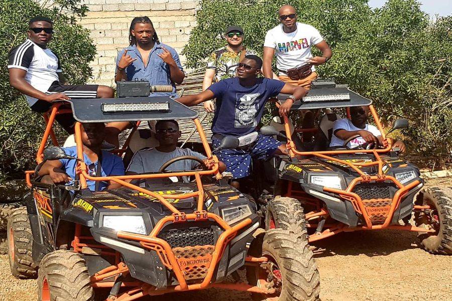 Passeio de buggy em Marrakech Palmeraie