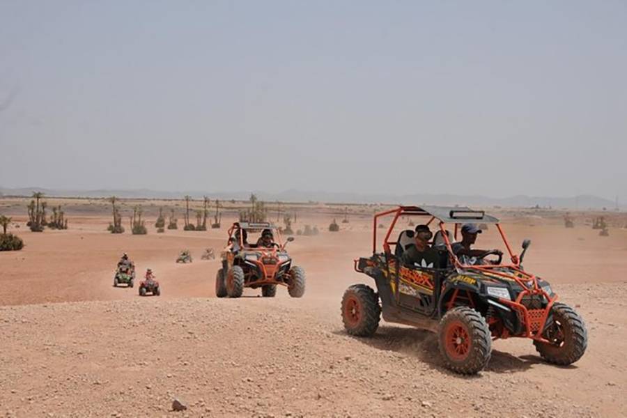 Passeio de buggy em Marrakech Palmeraie