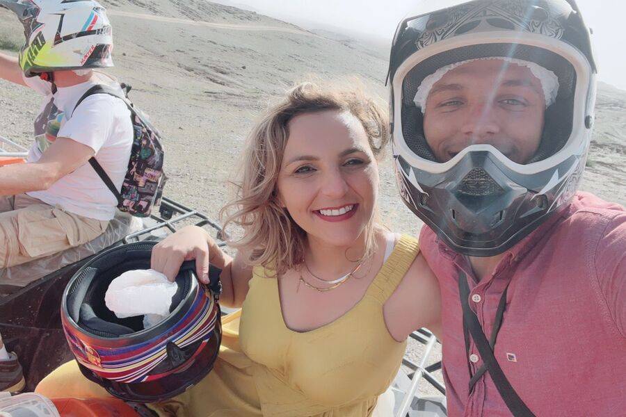 Passeios de quadriciclo e show ao vivo e jantar no deserto de Agafay