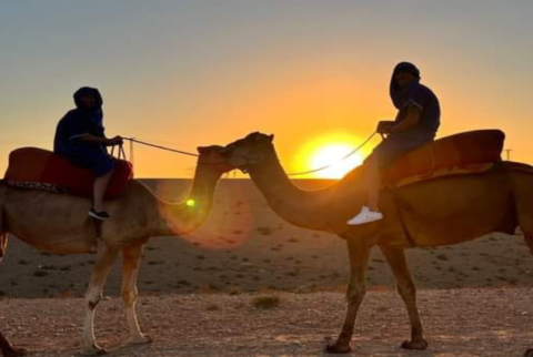 High Atlas Mountain Imlil com passeio de camelo e jantar no deserto de Agafay