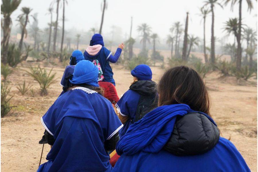 Passeio de camelo e moto-quatro em Marrakech Palmeraie