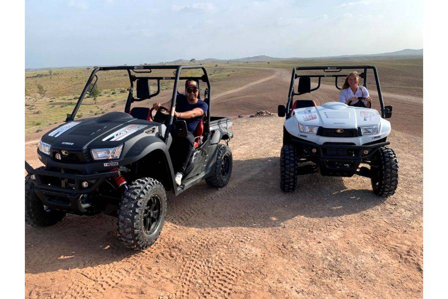 Passeio de buggy em Marrakech Palmeraie
