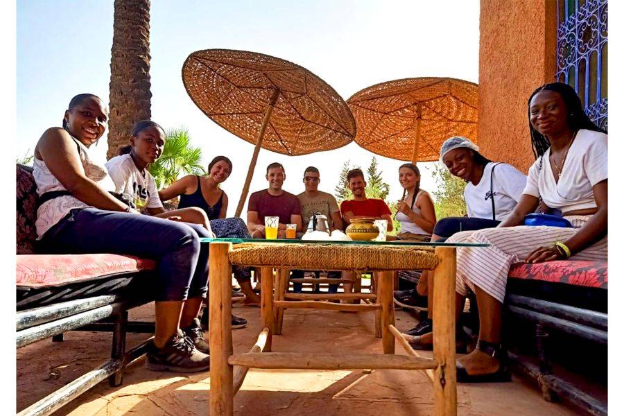 Passeio de camelo e moto-quatro em Marrakech Palmeraie