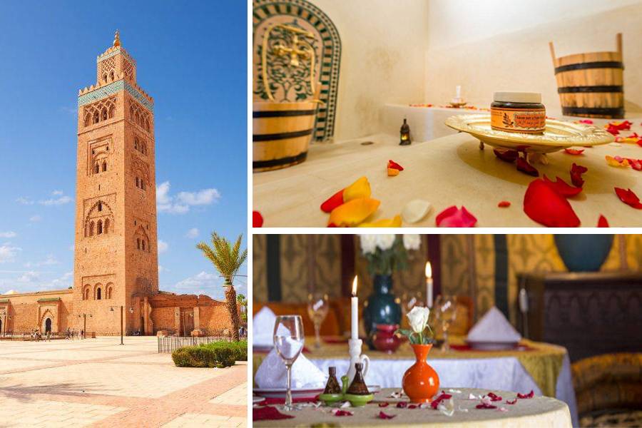 Visita da Medina de Marrakech, SPA e jantar