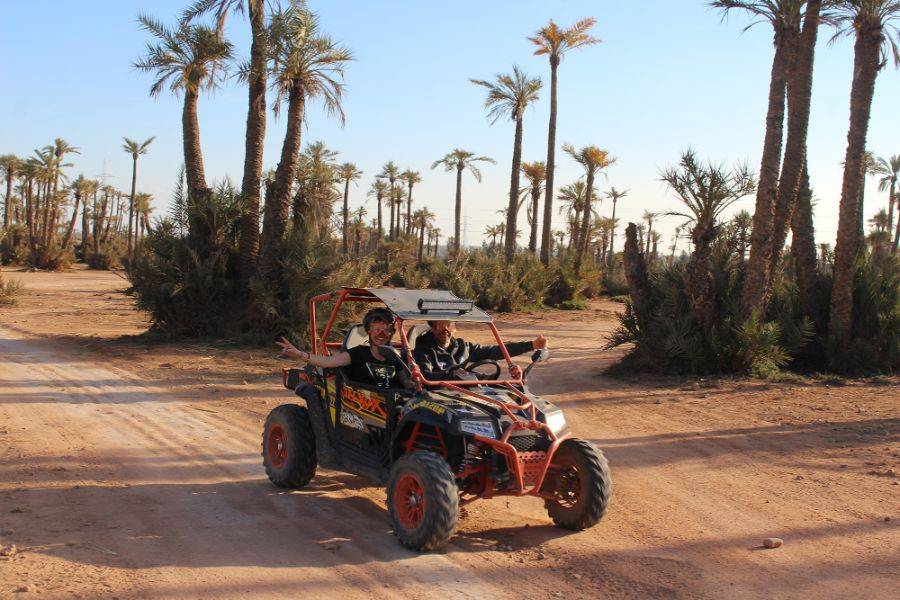 Passeio de buggy em Marrakech Palmeraie