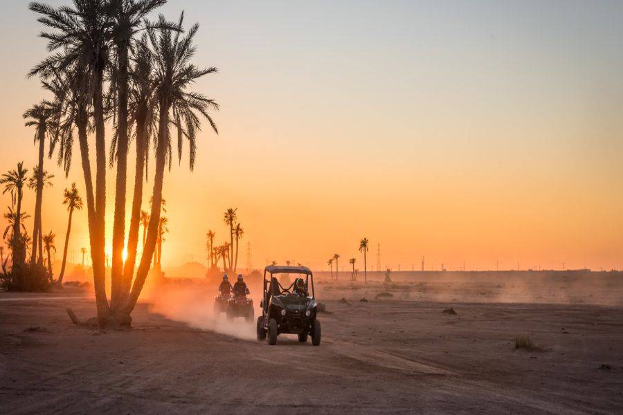 Passeio de buggy em Marrakech Palmeraie