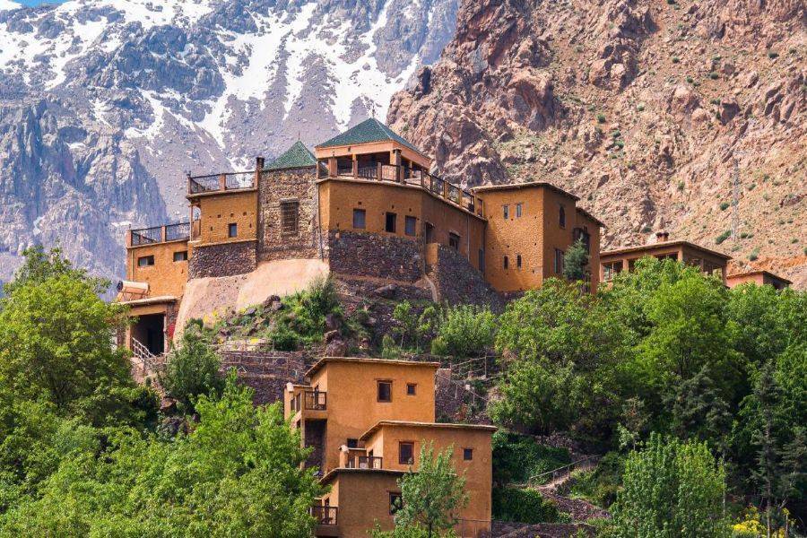 High Atlas Mountain Imlil com passeio de camelo e jantar no deserto de Agafay