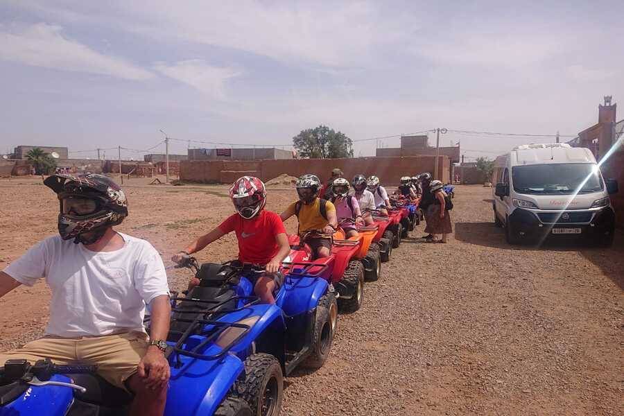 Passeio de camelo e moto-quatro e tratamento de spa e hammam