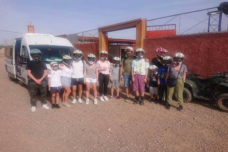 Passeio de camelo e moto-quatro e tratamento de spa e hammam
