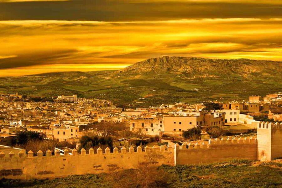 Viagem de 7 dias de Tanger e cidades imperiais para Marrakech