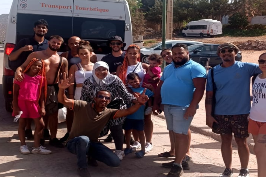 Excursão de dia inteiro às cachoeiras de Ouzoud com passeio de barco